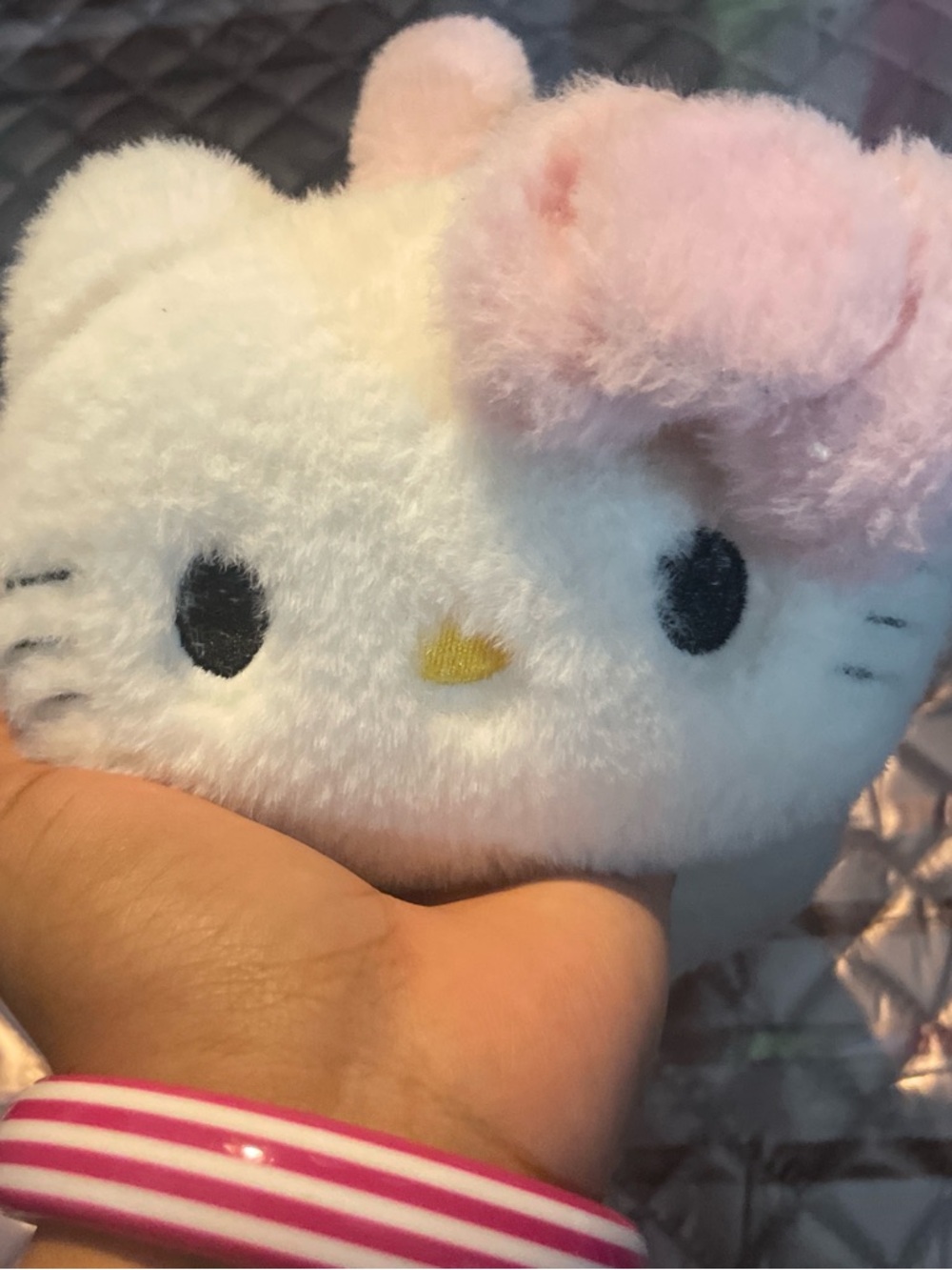 Plush White Ear Muffs